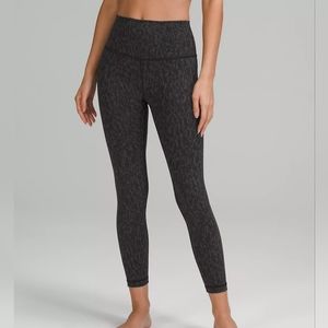 Lululemon Athletica Wunder Under High-Rise Tight 25"Full-On Luxtreme Size 10